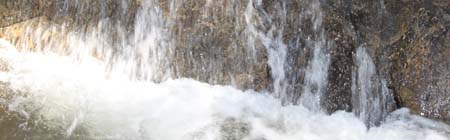 Slade Brook falls closeup