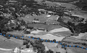 Aerial view in 1938