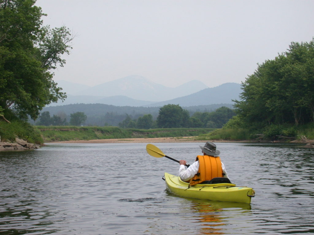 Dr. Christie on the Connecticut River