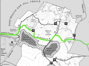 Wolfeboro Road trail map