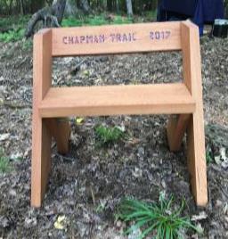 bench on the Chapman Trail