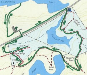Kendal and Rinker hike map