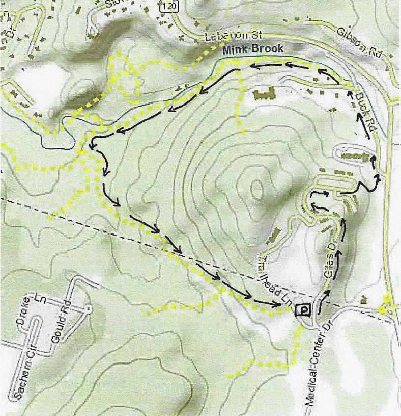 Gile Hill map