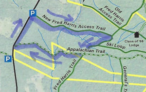 Harris trail map
